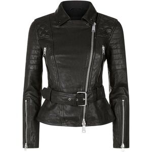 All Saints Bryden Leather Jacket